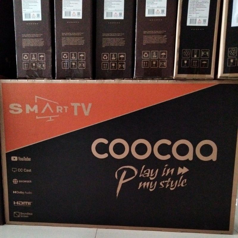 TV LED COOCAA 43 INCH SMART TV YOUTUBE DOLBY 43S3U 43S3 GARANSI RESMI