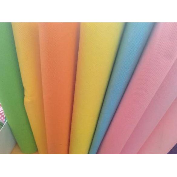 4.4 Promo Brand Kain sponbond/spunbond furing/tisu buket  /masker dll ,meteran lebar 160cm