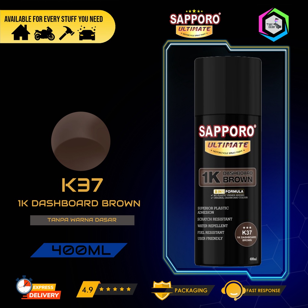 SAPPORO ULTIMATE Cat Semprot K37 1K Dashboard Brown