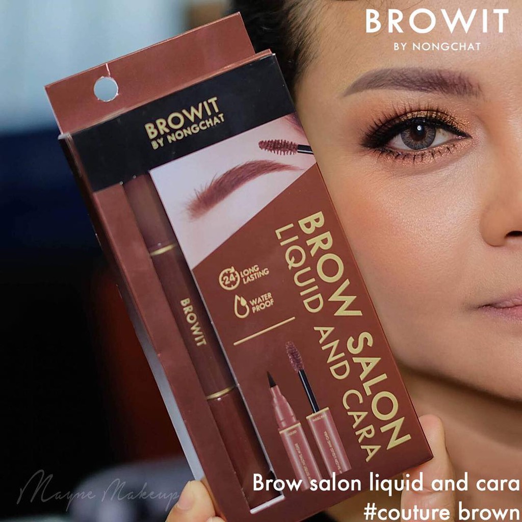 Browit Alis by Nongchat Brow Salon Liquid and Cara