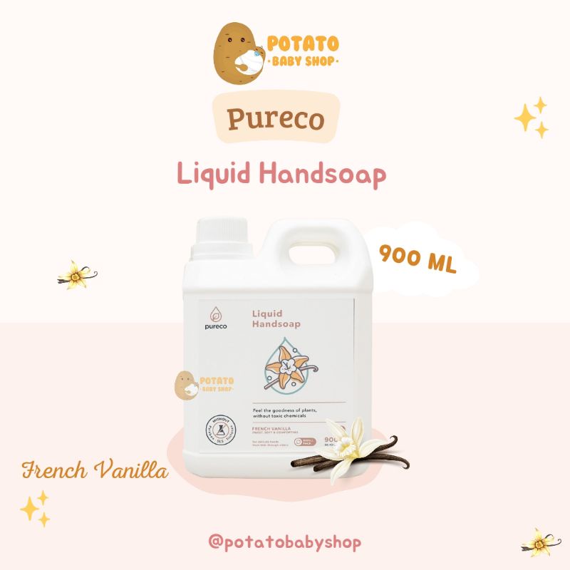 Pureco Liquid Handsoap 900ml  - Sabun Cuci Tangan