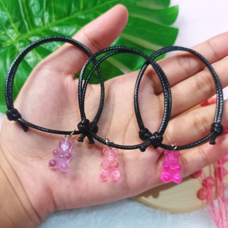 GELANG MANIK BERUANG PERMEN SODA / GUMMY BEAR BRACELET, •BEPINK OFFICIAL•