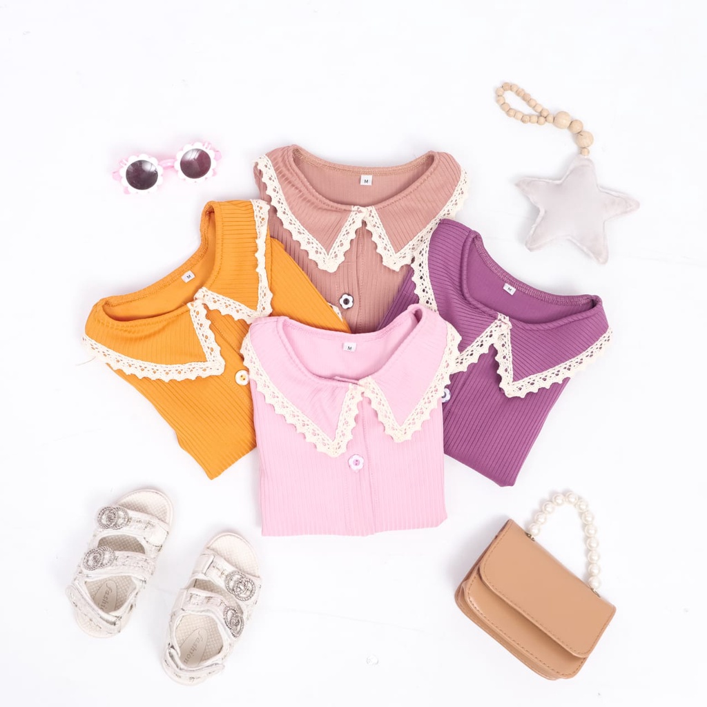 OLIVIA CARDI - Cardigan Anak 2-4 Tahun | Outer Anak | Kardigan Anak