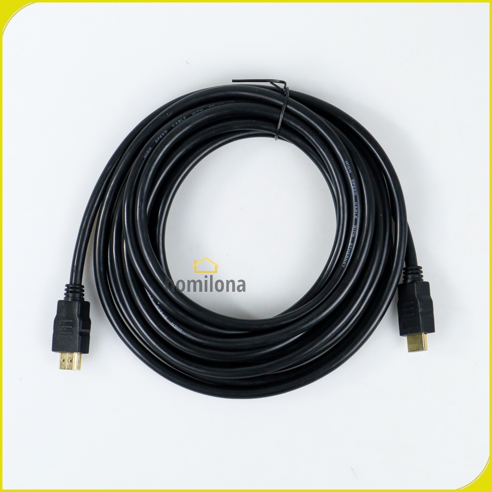 High Speed HDMI to HDMI Cable OD7.3mm Gold Plated 4K - 1.5m 2m 3m 5m -  FSU HD101 Black