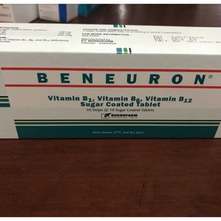 Jual Beneuron Tab Neurotropik Isi 100 Box | Shopee Indonesia