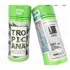 LIQUIDS 100ML CUKAI TROPICANA NIC 6Mg CAIRAN VAPOOR LIQUIDS MURAH