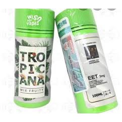 LIQUIDS 100ML CUKAI TROPICANA NIC 6Mg CAIRAN VAPOOR LIQUIDS MURAH