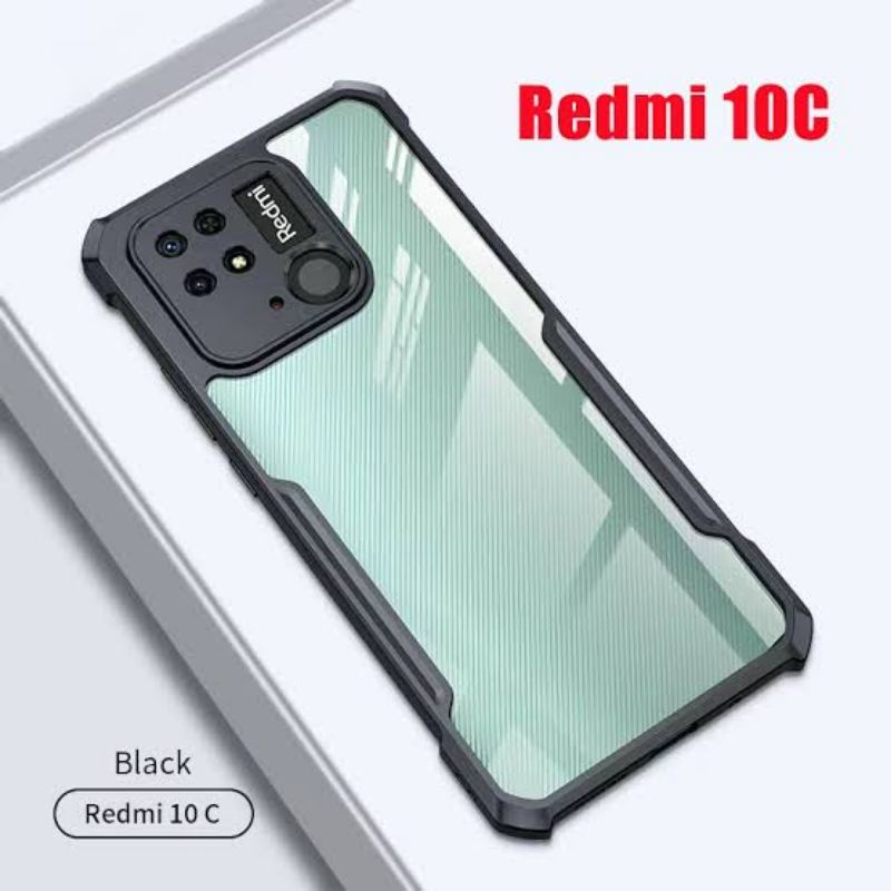 Case Fuze Anti Shockproff Redmi 10C Bening Transparan