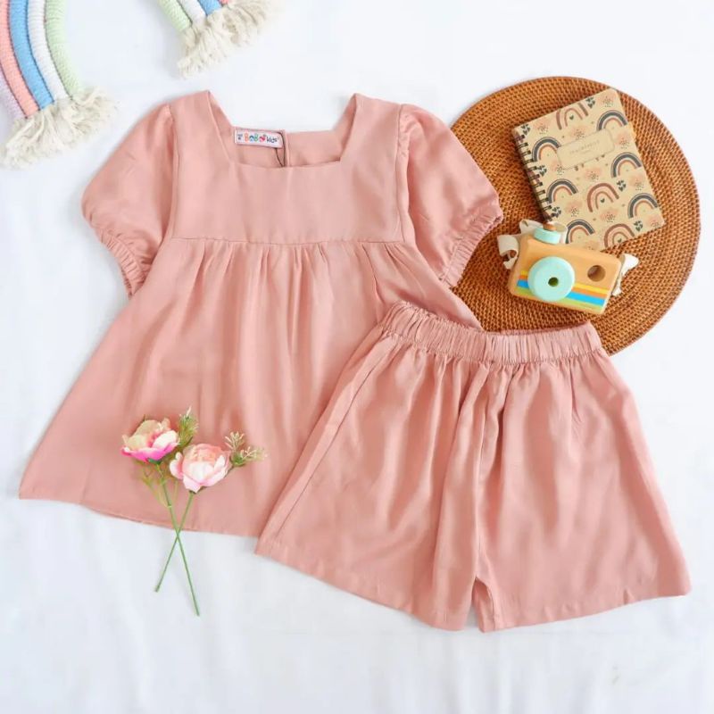 Set Daisy bobokids || Set Daisy || Setelan anak cewek || Setelan anak Perempuan ||