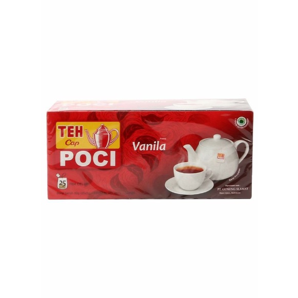 

Poci Teh Celup Vanilla 25's - Teh Celup Poci Aroma Vanilla isi 25