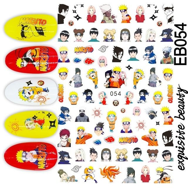 Stiker Kuku ONE PIECE, NARUTO, THE SIMPSONS, DETECTIVE CONAN, DRAGON BALL, GARFIELD,