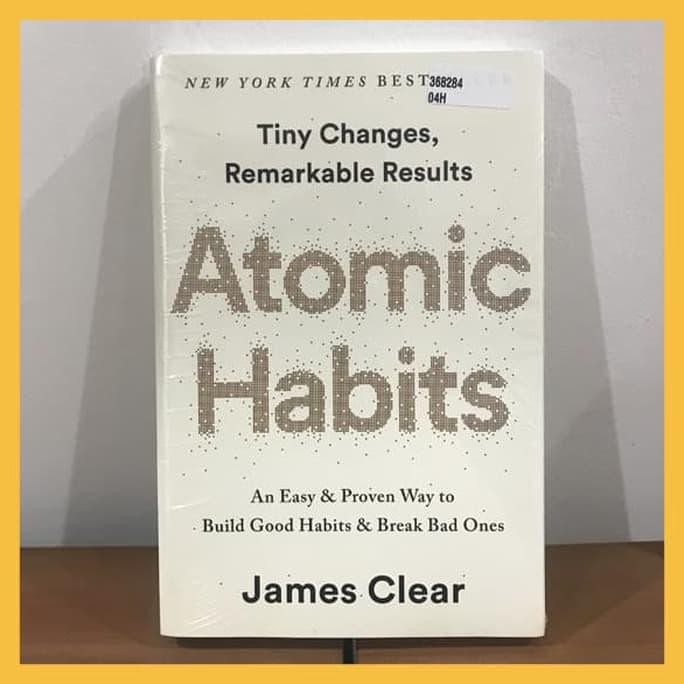 Buku Import Atomic Habits By James Clear (Original Hardcover)