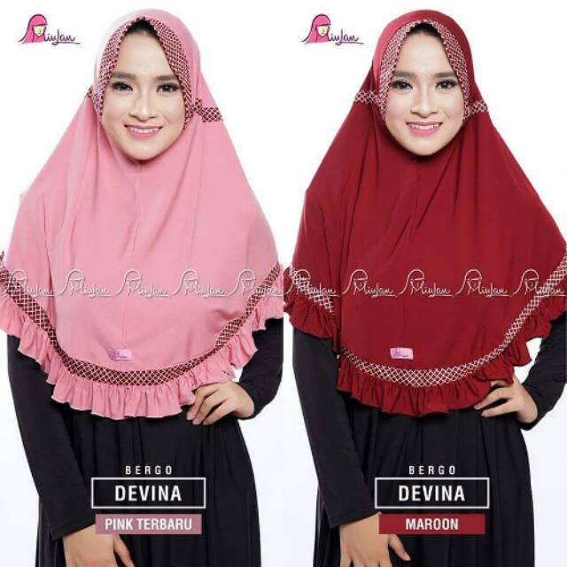 Jilbab Hijab Bergo DEVINA Miulan