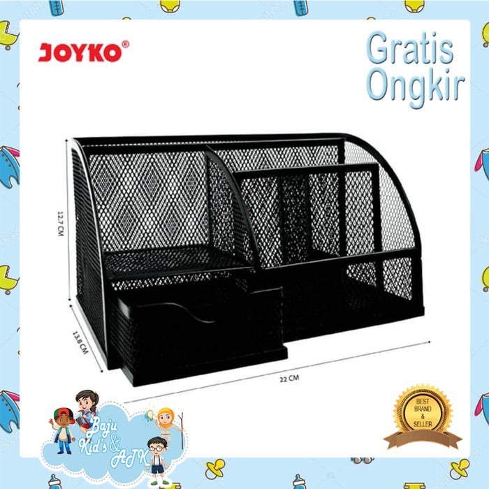 

READY Desk Set / Pen Holder / Tempat Alat Tulis Jaring Jala Joyko DS-22 TERBARU