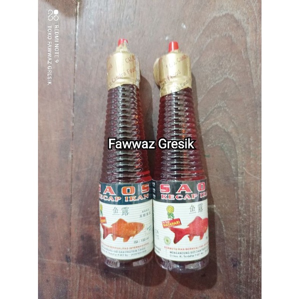 Saos Kecap Ikan 150 ml Cap Bunga Matahari