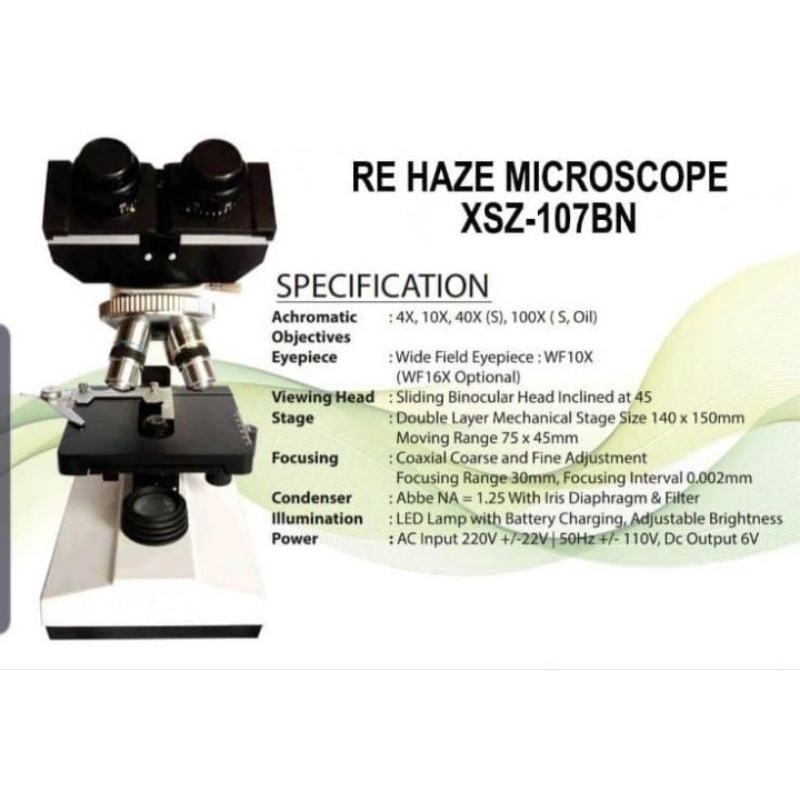 Microscope XSZ107 binocular