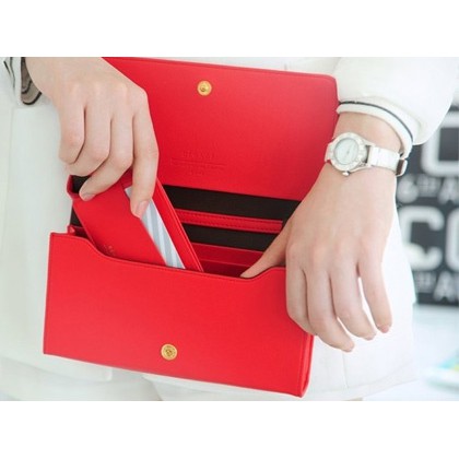 Korean Bag Wallet Elegant Dompet Tas Slempang Wanita unik High Quality