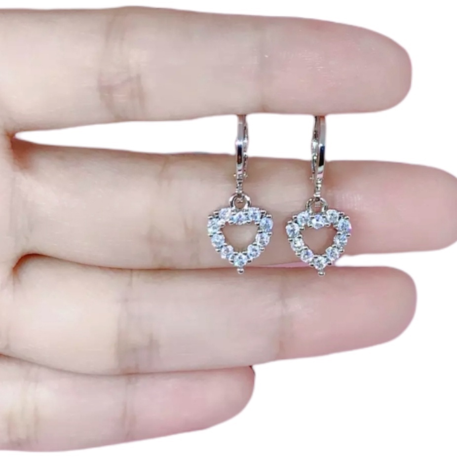 ANTING LOV KELILING MUTIARA WARNA GOLD DAN SILVER