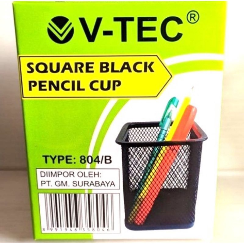 V-TEC 804 PENCIL CUP / desk set / tempat alat tulis / tempat pensil v-tec