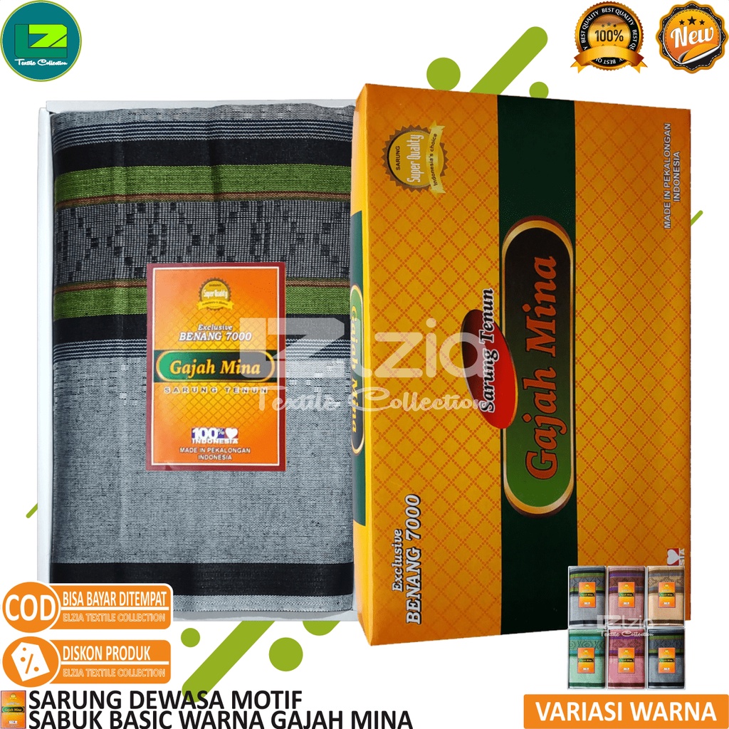 SARUNG DEWASA PRIA MOTIF DOBBY BASIC EXCLUSIVE