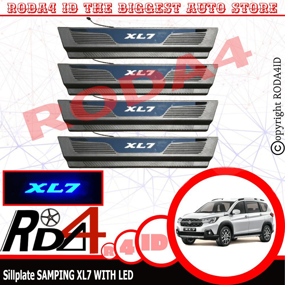 Sillplate Samping SUZUKI XL7 ORIGINAL With LED