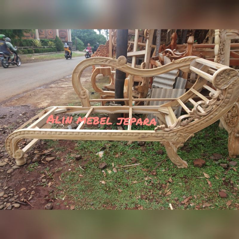 Sofa pelaminan model sofa malas terbaru rangka sofa