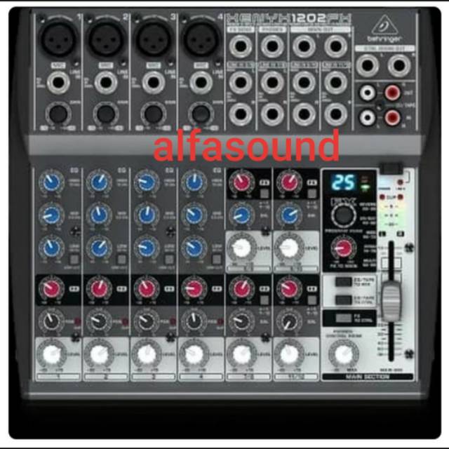 MIXER BEHRINGER XENYX 1202 FX MIXER BEHRINGER XENYX 1202FX