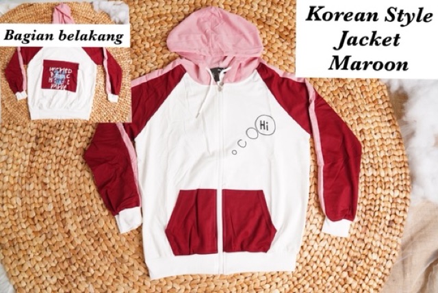 JAKET KOREAN STYLE HODIE PREMIUM