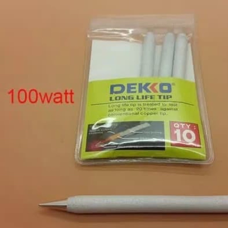 Ujung Solder 100W Dekko Tip Solder 100 Watt Mata Solder Dekko DS-100NUjung Solder 100W Dekko Tip Sol