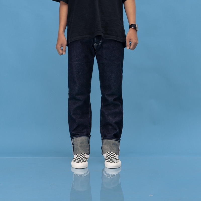 JACK DENIM - DENIM SELVEDGE JACK LABEL ORIGINAL 15 OZ JEANS REGULER TERBARU 2021