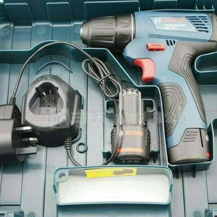 Bosch GSR120 + Mata Bor Xline 33 pcs Paket mesin bor baterai Cordless