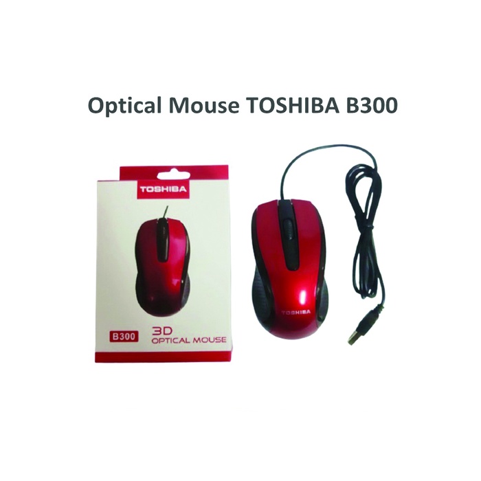 TOSHIBA | MOUSE USB BRAND TOSHIBA ( COLOURS )