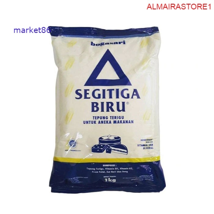 

Tepung Terigu Segitiga Biru 1kg - WFB .