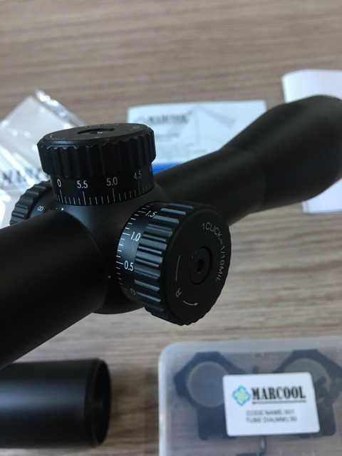 TELESKOP MARCOOL TERBARU 2020 4-16x44 sf HK RETICLE mounting double baut TUTUP FLIP