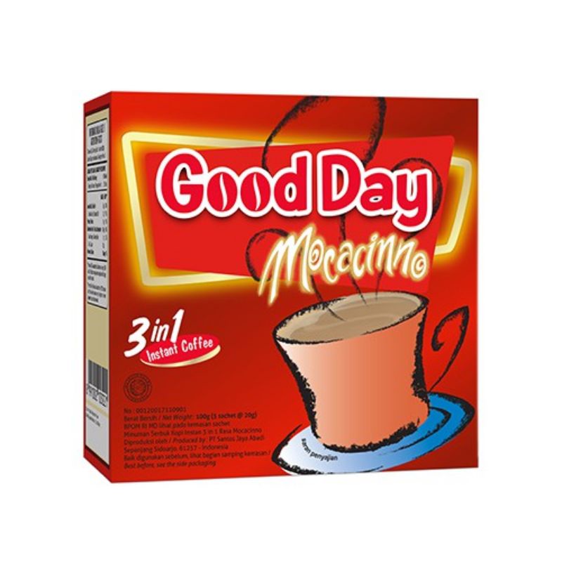 

GOOD DAY KOPI MOCACINNO 5 SACHET/DUS