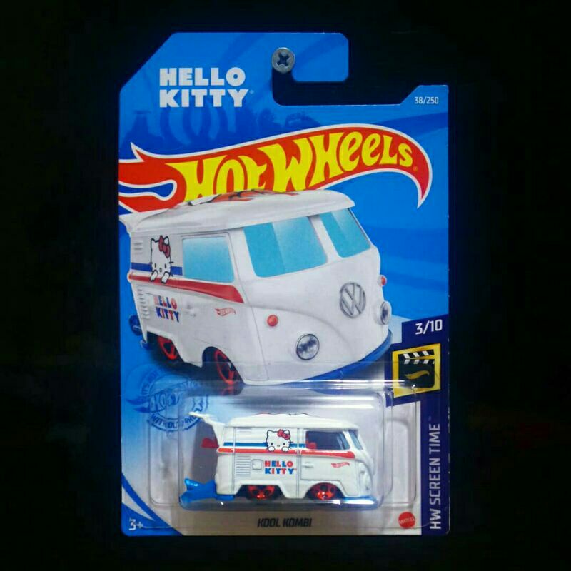 Hot Wheels VW Kombi Hotwheels Volkswagen Kool Combi Hello Kitty
