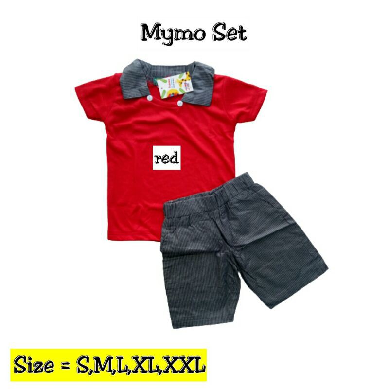 Mymo set 6-10tahun gudang.clodi setelan anak laki-laki