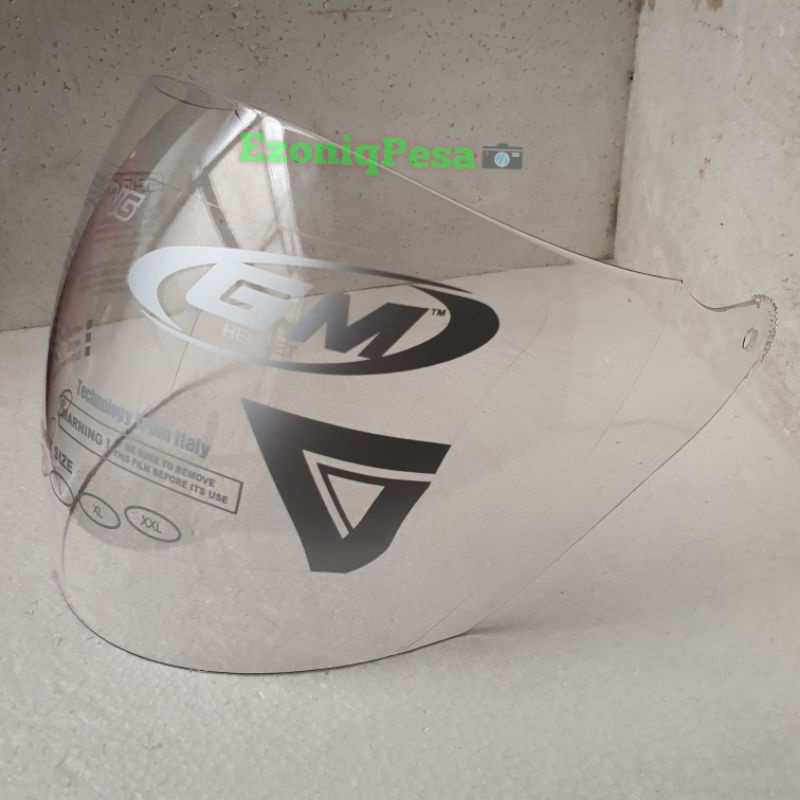 kaca visor clear helm gm evo original pnp gm fighter