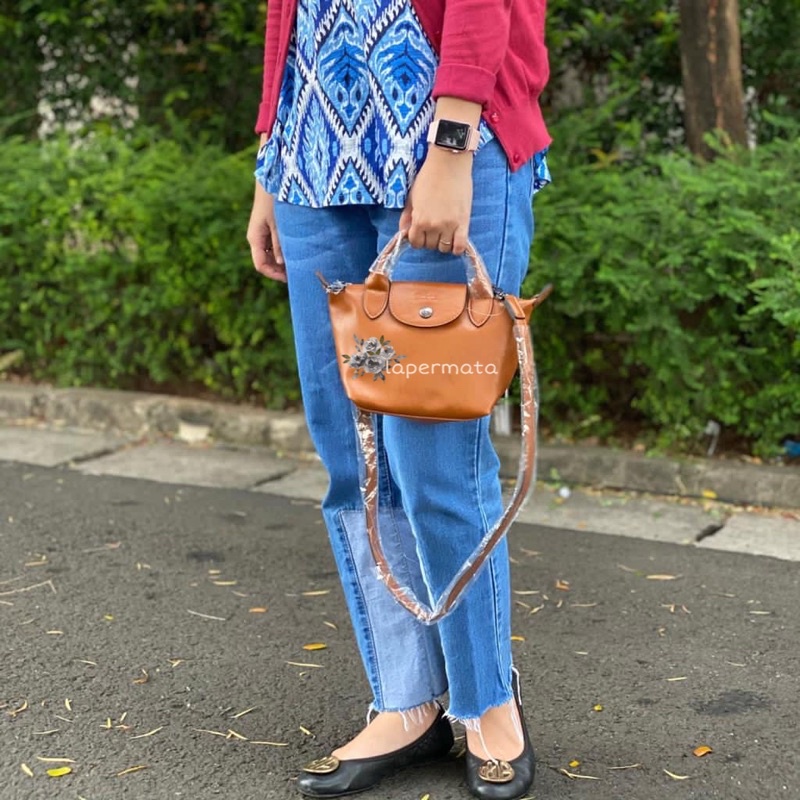 Lapermata Tas Selempang Cuir Honey Mini