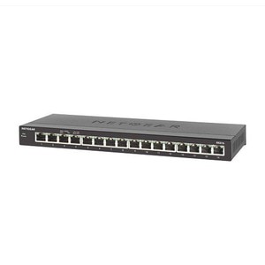Netgear JGS516PE ProSafe Plus 16-Port Gigabit Ethernet Switch