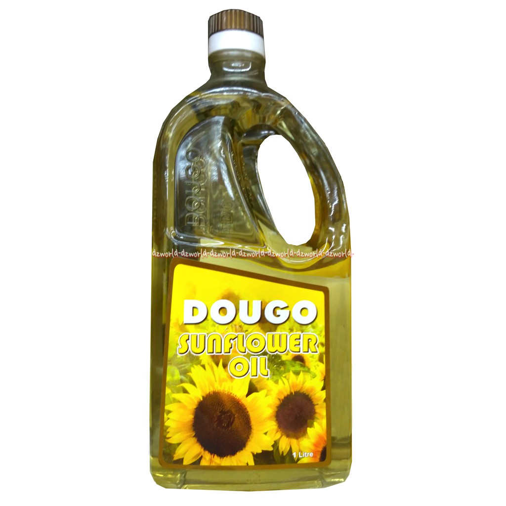 Dougo Sunflower Oil 1L Minyak Goreng Biji Bunga Matahari 1Liter Sun Flower Duogo Dugo Cooking Oil