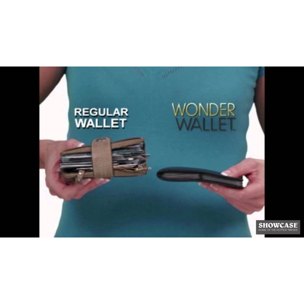 As Seen On TV - Wonder Wallet Card Holder with RFID Blocker