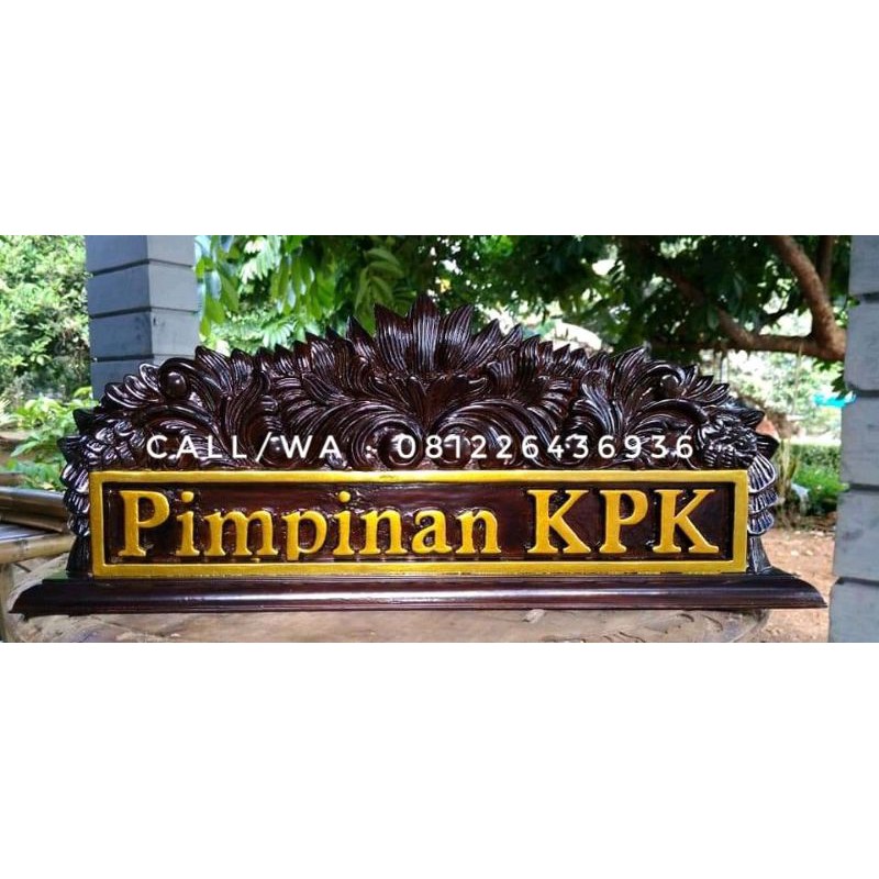 

Papan Nama Meja Jabatan