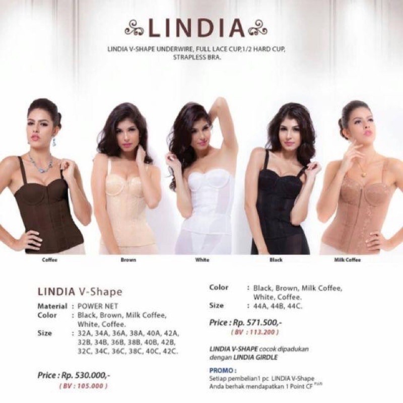 LONGTORSO FIORI LINDIA V-SHAPE