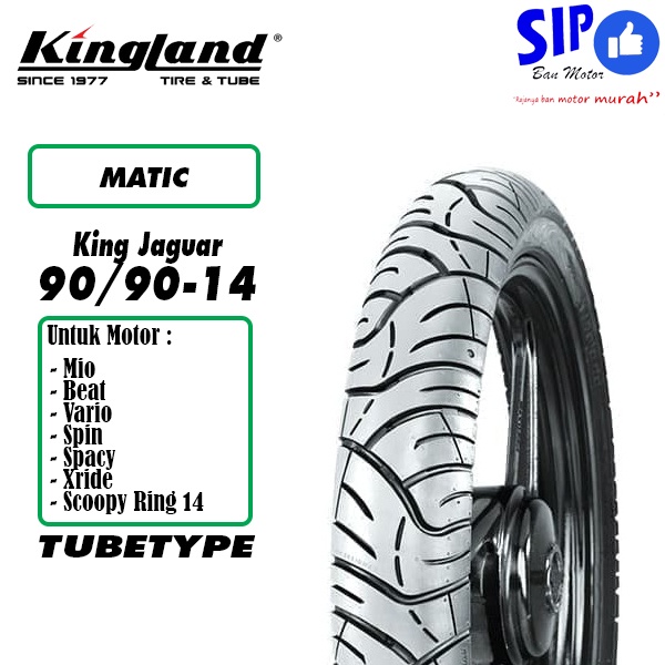 Ban motor matic Kingland King Jaguar 90 90 14 tubetype bukan tubeless