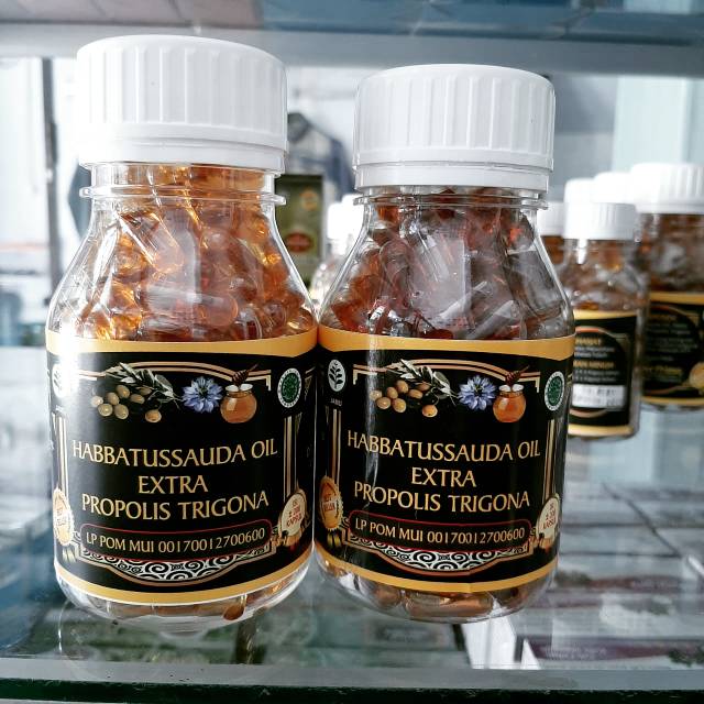 Habbatusauda  extra propolis trigona
