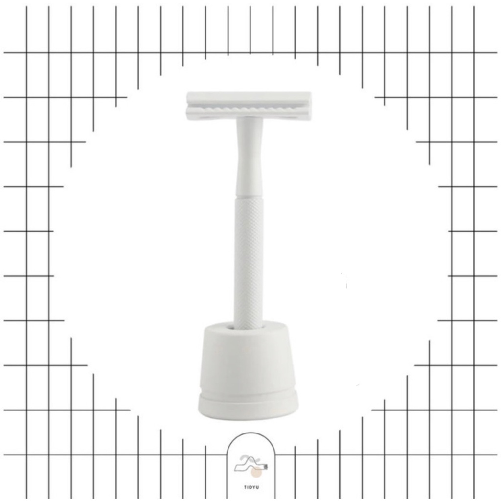TIDYU Stainless Steel Razor | Alat Cukur Kumis/Jenggot/Ketiak