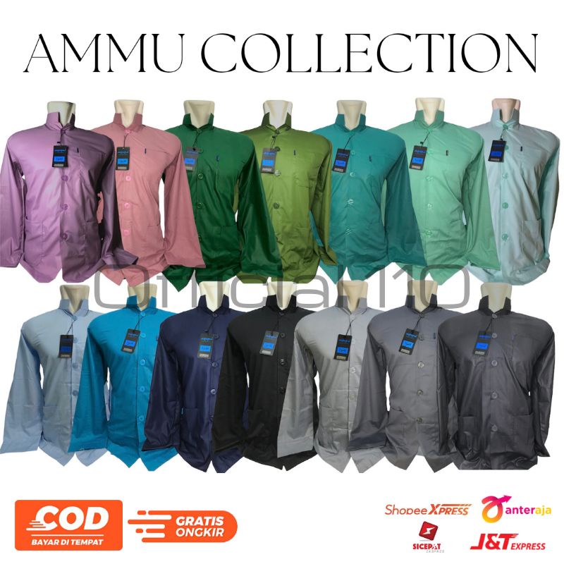 Baju Koko Ammu Haibah Baju Koko Ammu Original Baju Koko Habib