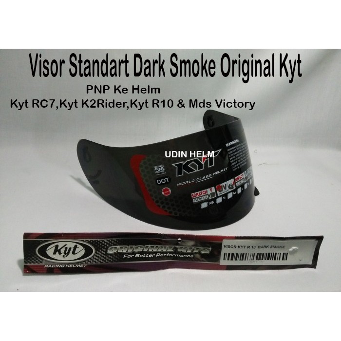 Kaca helm kyt/Visor helm Kyt RC7 Kyt R10 Kyt K2rider kyt v2r & Mds Victory Original KYT