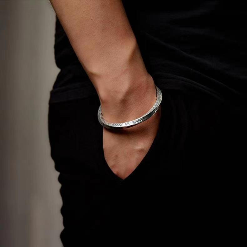 Gelang Tangan Model Ikan Gaya Vintage Warna Silver Untuk Pria Dan Wanita